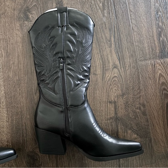 London Rag Saguaro Cowboy Boots 8 - Picture 3 of 7